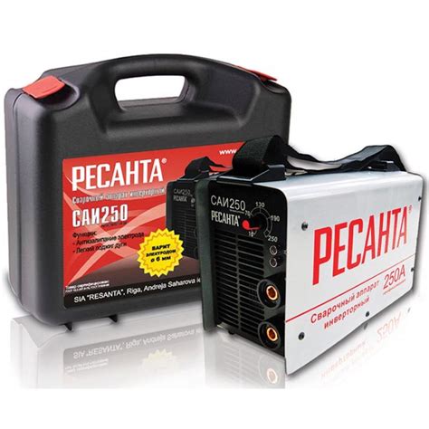 Сварочный аппарат Ресанта САИ 250 в кейсе — купить, цена, отзывы ...