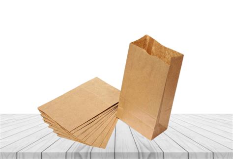 Galxy Plastics Brown Kraft Paper Bag