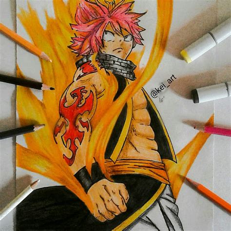 Natsu Dragneel Blaze Dragon King Mode By K3ikun On Deviantart