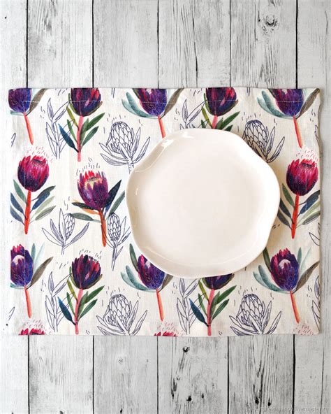 Салфетки под приборы Протеи (2шт.) в интернет-магазине на Ярмарке ...