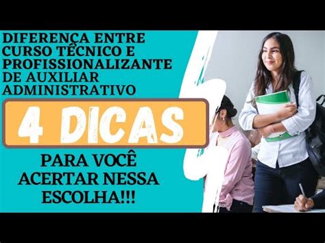 Curso Tecnico E Profissionalizante Diferença - Diferença Entre Curso Técnico e Profissionalizante De Auxiliar ...