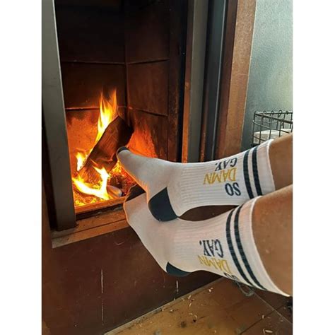 3 Par Strumpor So Damn Gay QX Shop