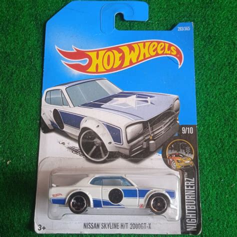 Jual Hot Wheels Hotwheels Nissan Skyline H T Gt X Hako Hakosuka Putih Gtx Shopee