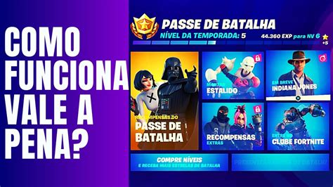 Como Funciona O Passe De Batalha Temporada Cap Tulo Fortnite Vale A