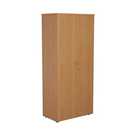 Buy First Wooden Storage Cupboard 800x450x1800mm Beech Kf820963 From
