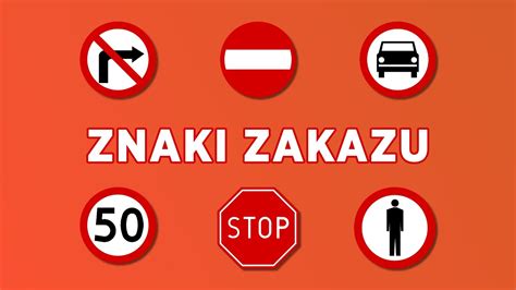 #3 - Znaki drogowe - Zakazu - YouTube