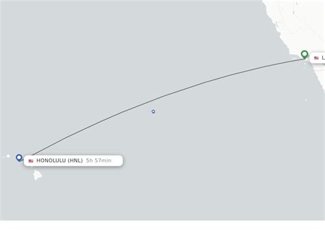 Direct Non Stop Flights From Los Angeles To Honolulu Schedules