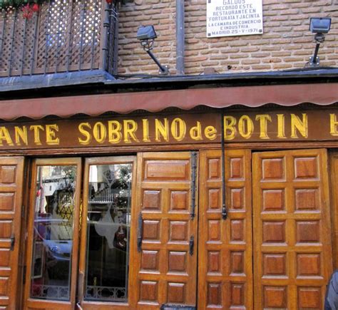 Eating At Botin The Worlds Oldest Restaurant Where The Foodies Go