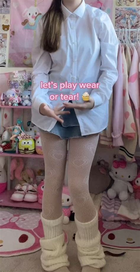 Kawaii Fits W Tik Tok Meloclaws Video In Cutie Clothes