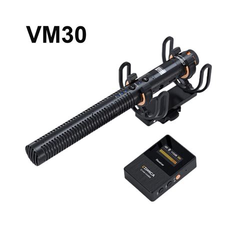 Comica Audio VM30 Wireless Shotgun Microphone System 2 4 GHz MSL