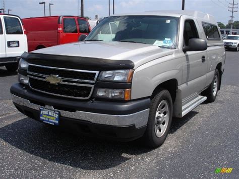 2006 Silver Birch Metallic Chevrolet Silverado 1500 Ls Regular Cab 52687783