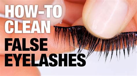 How To Remove Fake Eyelashes