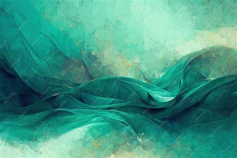 premium photo teal background teal abstract wallpaper wavy background