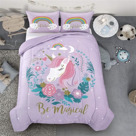 Best Unicorn Girls Bedding - U Life