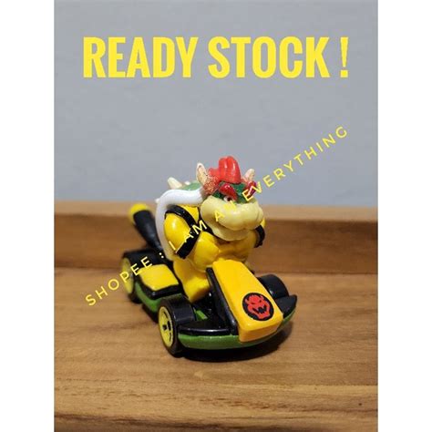 Hot Wheels Mario Kart Bowser Standard Kart Hotwheels Mariokart NEW LOOSE Shopee Malaysia