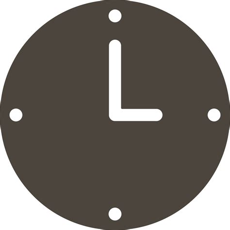 clock hour vector icon simple element illustrationclock hour vector