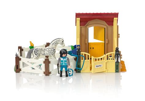 Horse Stable With Appaloosa 6935 Playmobil®