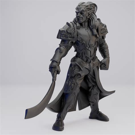 Hot Goblin エルフの勇者B ミニチュア ホットゴブリン シミター戦士