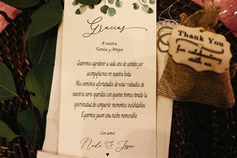 Frases Para Agradecer A Los Invitados Su Asistencia Bodas Mx