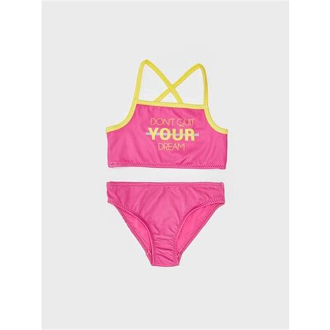 LC Waikiki Bikini Set Pink Graphic EPonuda