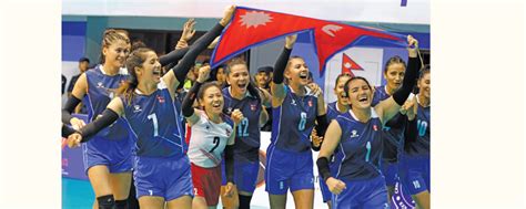 Nepal Facing India In Final Of CAVA Womens Volleyball Today Nepal Page