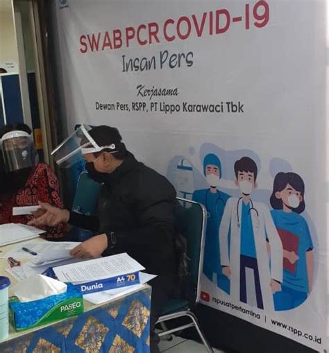 Dewan Pers Fasilitasi Tes Swab Pcr Wartawan Dan Pekerja Pers