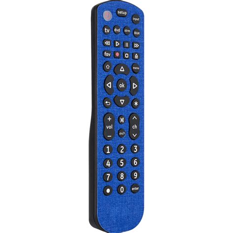 GE 4-Device Universal Remote Control Soft Touch Cobalt Blue - Walmart ...