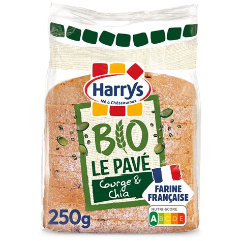 Pain De Mie Pav Aux Graines De Chia Et Courge Bio Harrys Le Sachet