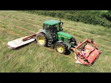 Fauchage John Deere Kuhn YouTube