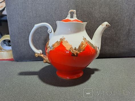 Большой чайник бутон времен СССР. – на сайте для коллекционеров VIOLITY ...