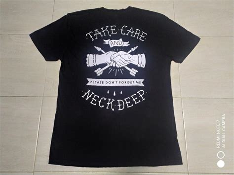 Neck Deep Take Care And Please Don T Forget Me Men S Fashion Tops