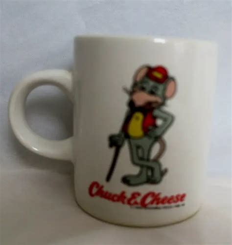 Rare Chuck E Cheeses Showbiz Pizza Time Theatre Mini Mug The Best