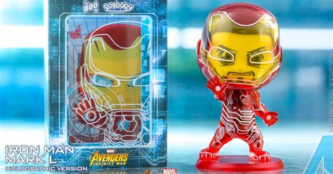 Iron Man Goes Translucent With Th Cosbaby From Hot Toys