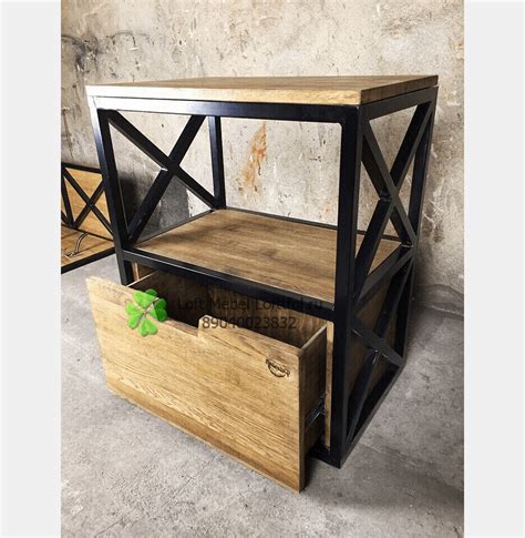 Тумбочка в стиле лофт (58 фото) - фото - картинки и рисунки: скачать ...