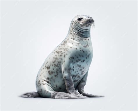 Premium AI Image | snow seal isolated