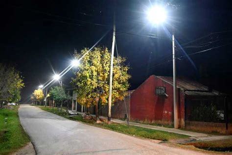 Instalan Nuevas Luces Led En El Barrio Villa Del Parque Lujan Hoy