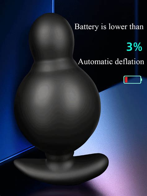 Huge Inflatable Anal Expansion Beads Dildo Vibrating And Prostate Mass