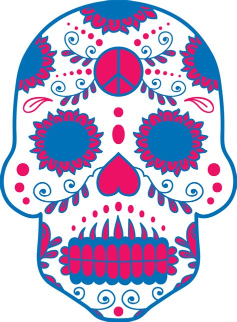 Day Of The Dead Visual Arts Silhouette Design For Calavera Free