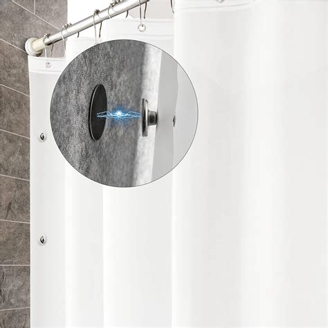 Amazon.com: Arayarser Non-Toxic White Shower Curtain Liner with