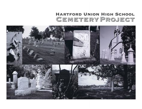 Cemetery Project Hartford Union High School