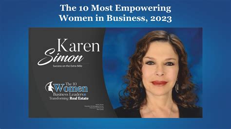 The 10 Most Empowering Women in Business, 2023 by Insights Success