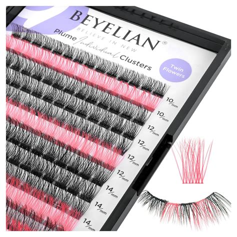 Amazon Beyelian Colored Lash Clusters C Curl Pcs Lash