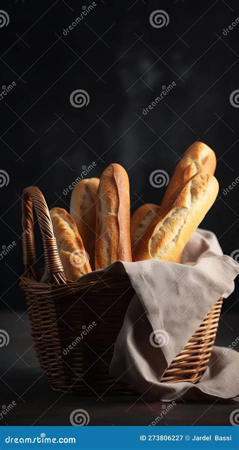 Flute Baguette Breads for Advertisement, Bakeries, Supermarkets, and ...