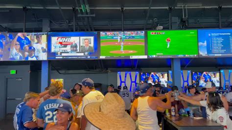 Gold Glove Bar At Dodger Stadium