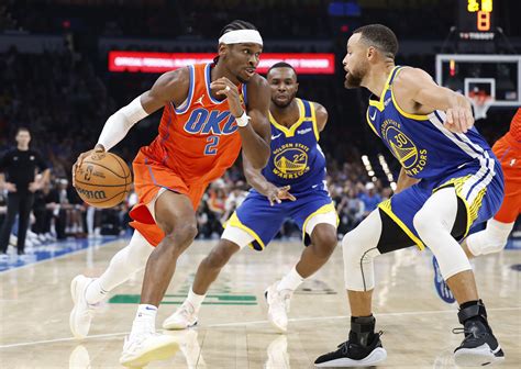 OKC Thunder vs Golden State Warriors Predicted Starting Lineups and