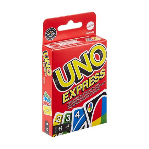 Jogo de Cartas - Uno - Express - 56 cartas - Mattel - Ri Happy