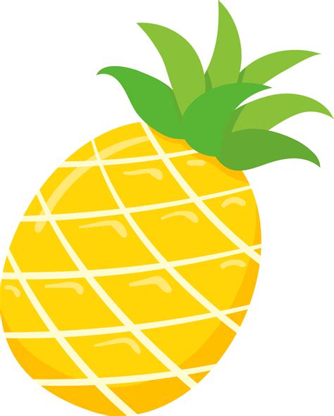 Dibujos Animados De Ilustración De Fruta De Piña 9597663 Png