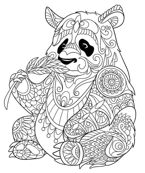 Panda Mandala Da Colorare Scarica Stampa O Colora Subito Online