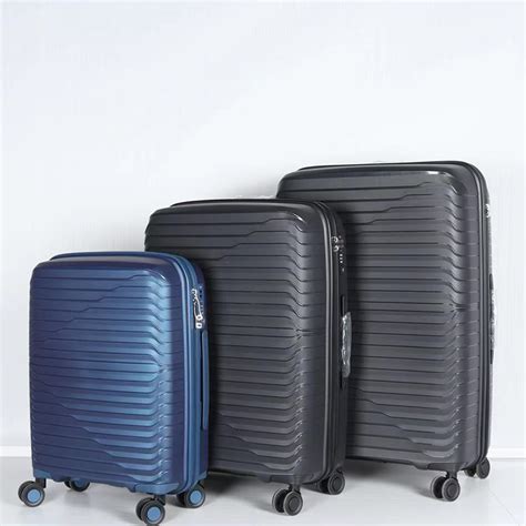 China Expandable Luggage Sets of 3 With Double Spinner Wheels ...