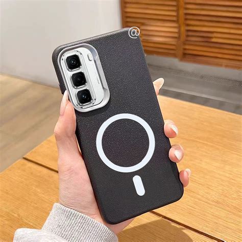 Para infinix HOT i G G Pro Plus Capas De Couro Telefone Adesivo Magnético De